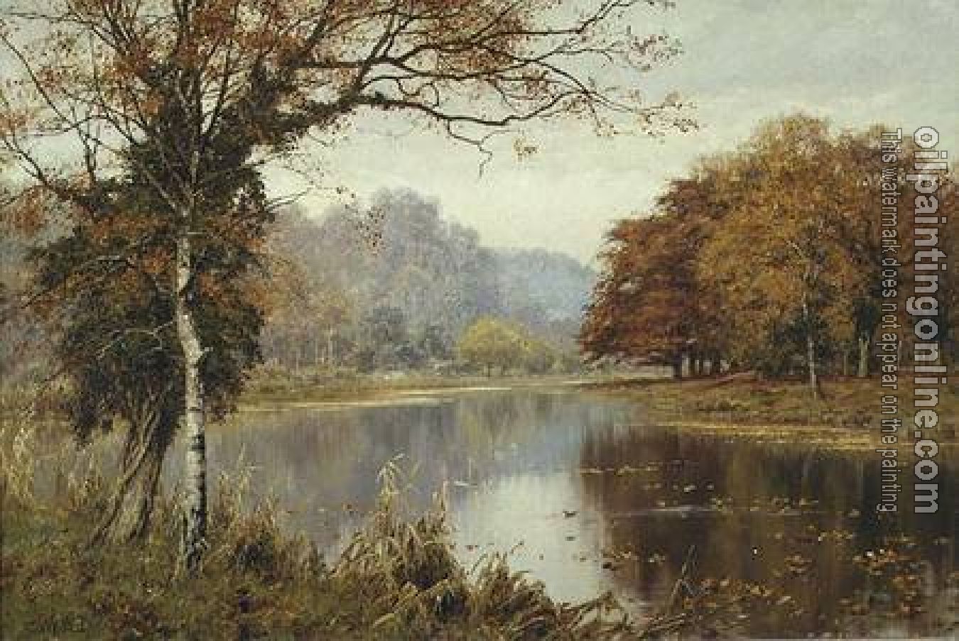 Edward Wilkins Waite - autumn day